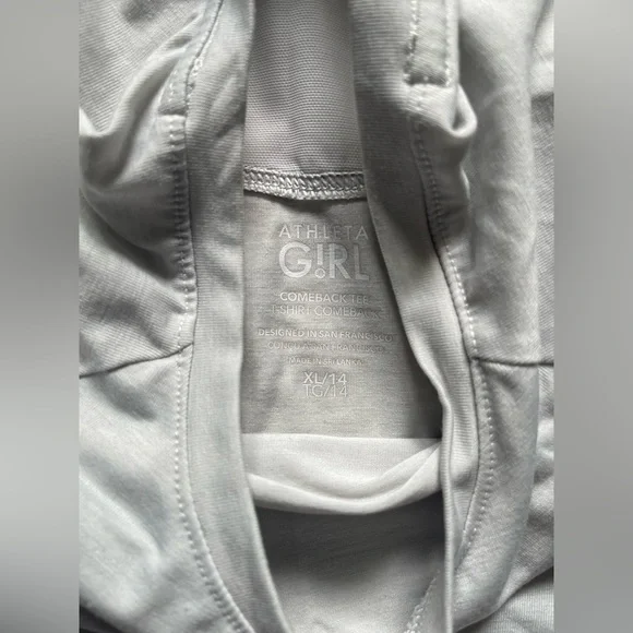 Athleta On The Move Mesh Tee - Picture 4 of 5